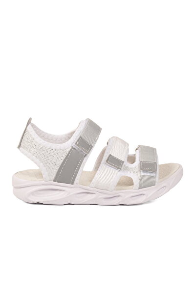 AYAKMOD White Velcro Orthopedic Boys' Sandals 26A44 F