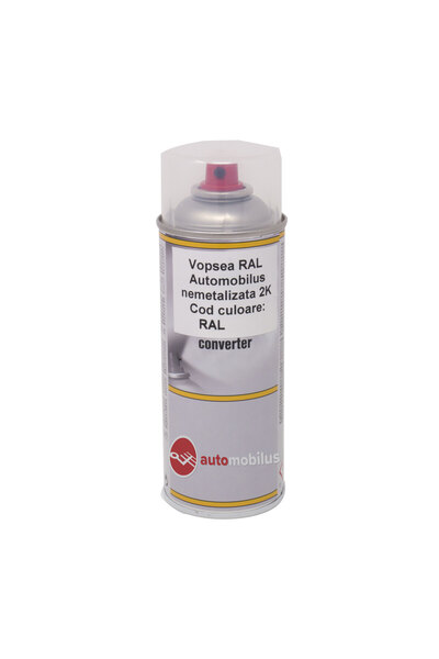 Automobilus Spray vopsea poliuretanica 2K RAL 3005, Wine red, Automobilus, 400ml