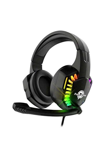 POWERZONE Power Zone PZ-2000 RGB Gaming Headset with Noise-Cancelling Microph...