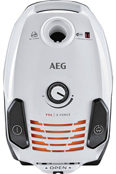 AEG VX6-2-IW-5 Ηλεκτρική σκούπα 700W με σακούλα 3,5 λίτρα Λευκή