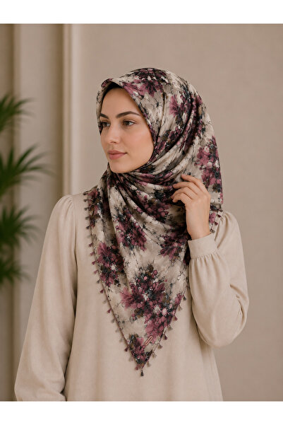 Butik Sökme Boncuklu Pamuklu Yazma