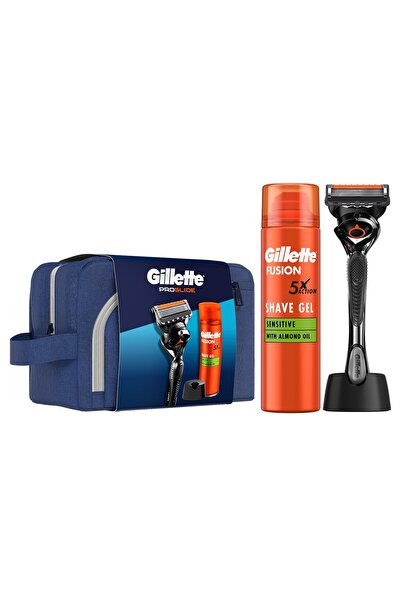 Gillette Σετ δώρου Proglide: Συσκευή ξυρίσματος + Τζελ ξυρίσματος Fusion Ultr...