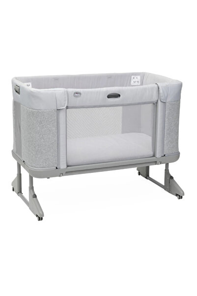 Chicco Patut atasabil Next 2 Me Forever, 3 σε 1, Σταχτί Γκρι, 0 μηνών+