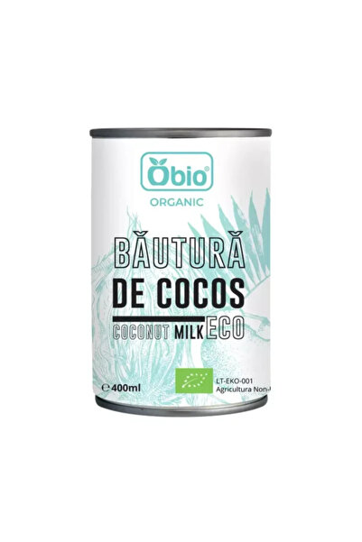 OBİO Băutură organică de cocos 400 ml