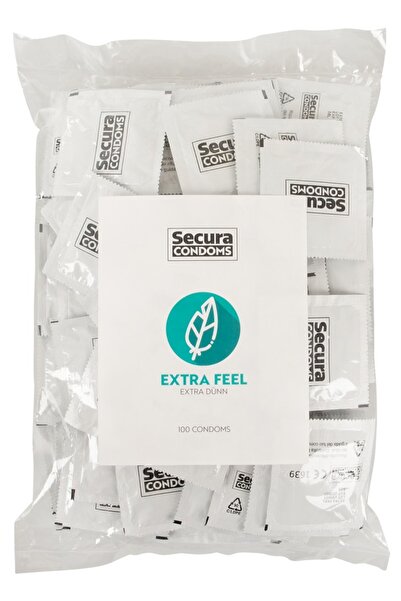 Secura Εξαιρετική Αίσθηση 100 Τεμάχια διαφανή