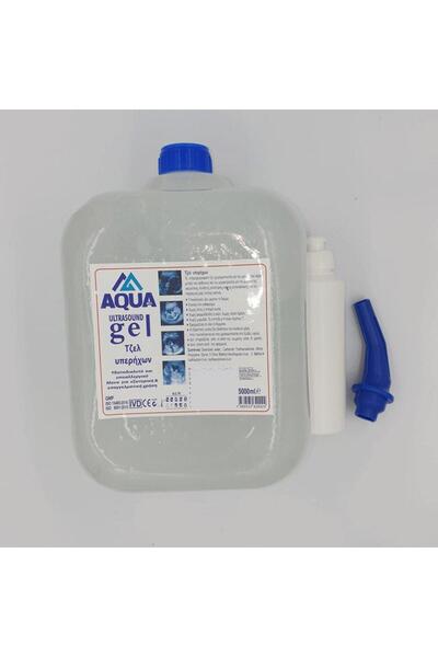 Aqua Διαφανές τζελ υπερήχων 5000ml