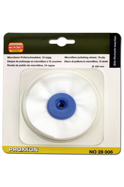 Proxxon Disc de slefuit din microfibra, 15 straturi x100mm, 28006