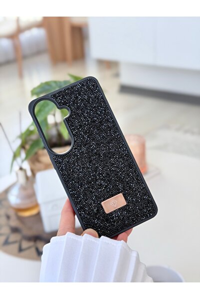 Go Aksesuar Galaxy S26 Uyumlu Elmas Taşlı Pırlanta Işıltılı Esnek Silikon Kılıf