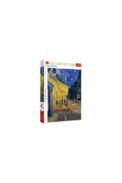 Trefl 1000 COLECȚIE DE ARTĂ VINCENT VAN GOGH TERRASĂ LA CAFENEA NOAPTEA PUZZLE