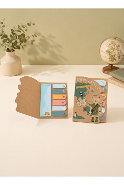Midi Sticky Note Set with Adventurous Design