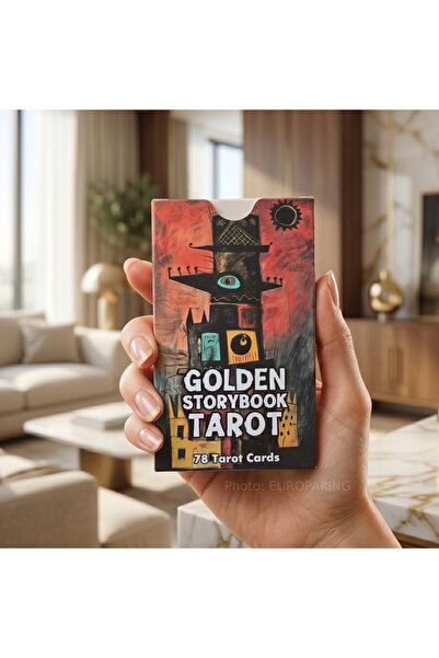 europaking Golden Storybook Tarot Card Deck 78 Cards English Fortune Telling ...