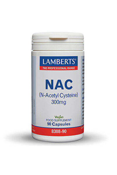 Lamberts NAC (N-Ακετυλοκυστεΐνη) 300mg 90 Κάψουλες