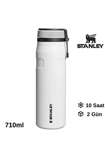 Stanley The IceFlow Twist Flip Termos 0.71 LT Termos Kupa Kamp Matara BEYAZ-S...