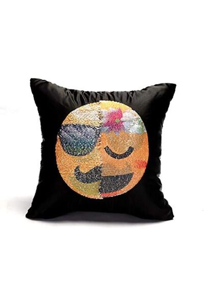 JackarooJoker Pillow New Changeable Emoji Face Pillow Cases,Reversible Emoji ...