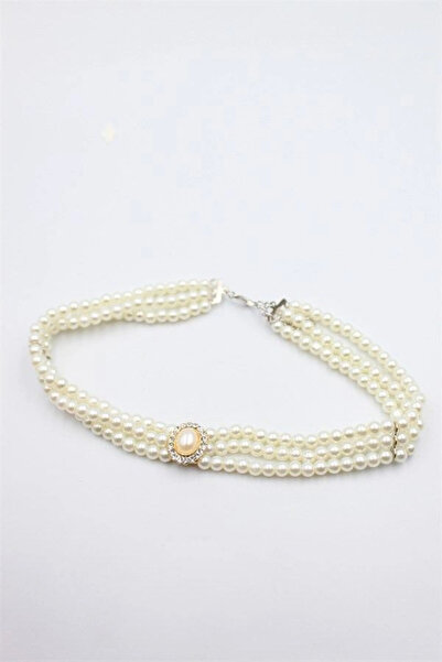 Generic Brand Pearl Choker Necklace - Gold