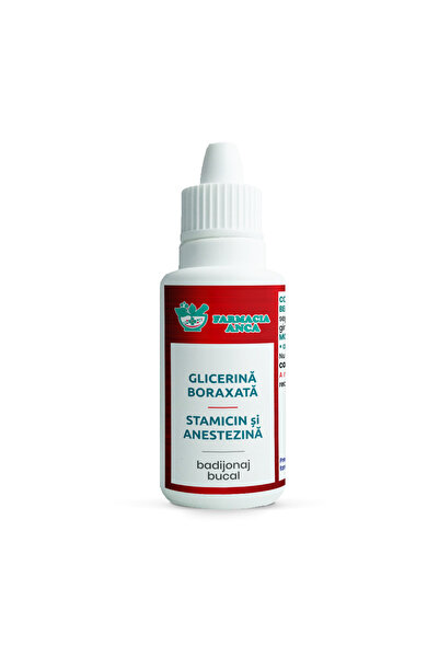 Farmacia Anca L-GLICERINA BORAXATA NISTATIN ANESTEZINA*15G