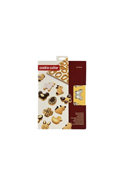 idei Set Tăietori Biscuiți Plastic Alimentar Modele Animale de Paște, Forme I...