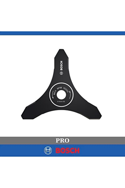 Bosch Pro GFR 18V-25 BH Uyumlu 25 cm 3 Dişli Tırpan Bıçağı F016800664