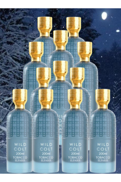 ELFARIS 12 قطعة من عطر وايلد كولت توباكو 200 مل