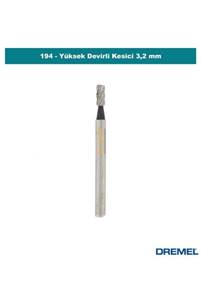 Dremel 194 Yüksek Devirli Kesici 3,2 mm (2 adet)