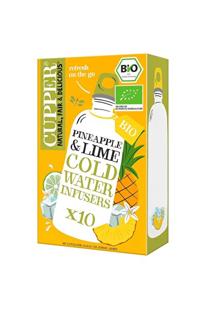 cupper Pineapple & Lime Cold Water Infusers Organic Cold Tea