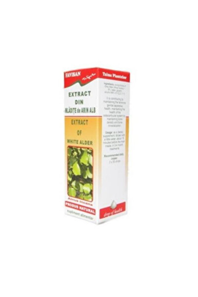 Favisan Extract din Mladite de Arin Alb Favisan, 50 ml