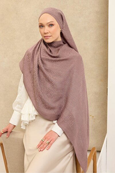 Silk Home Naia Cotton Shawl Sh Pattern Mink