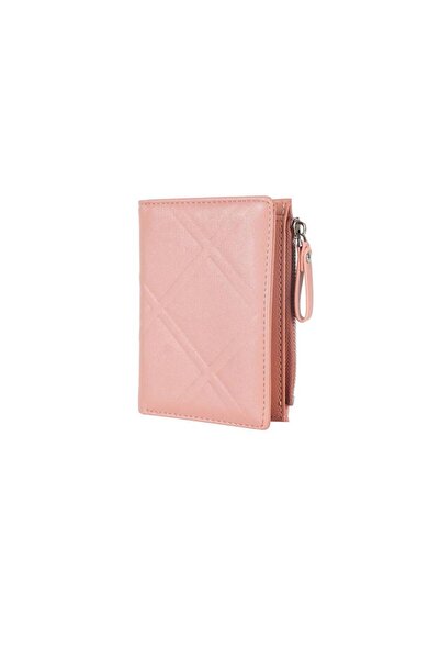 Assoda Asoda Soft Leather Wallet |   Wallet Closure Button with External Zipper