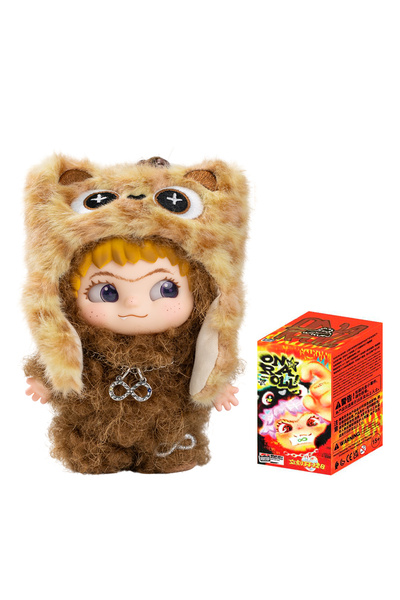 Pop Top Figurina de colectie pufoasa breloc Wakuku Letsvan seria&minus;Numere...