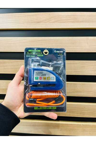 Prosev PC-1505 ALARMLI ÇELİK MOTORSİKLET DİSK KİLİDİ