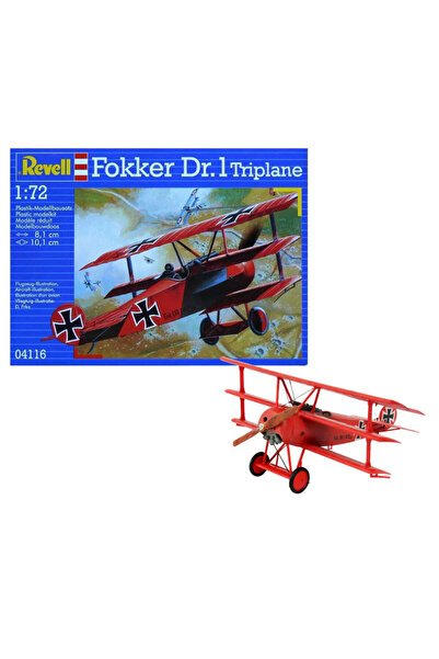 Revell Starter Kit Uçak Fokker DR.1 Triplane 74116