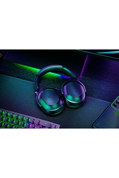 RAZER Căști de gaming wireless Barracuda Pro, ANC hibrid, Negru