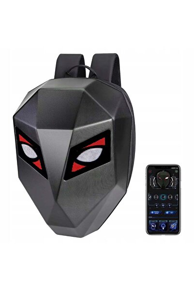 Vivendo Ghiozdan moto Led, impermeabil, compartiment laptop 15.6, extensie pe...