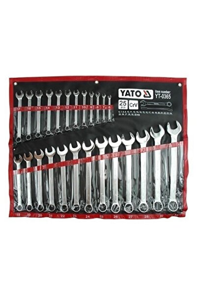 VOREL by YATO YATO Set de chei fixe cu inel 6-32mm 25 buc YT-0365