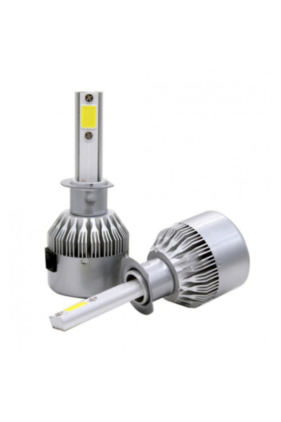 Vivendo Set 2 Becuri LED Auto C6 H1 6000K 72W (36W/bec) IP67 – Chip OSRAM