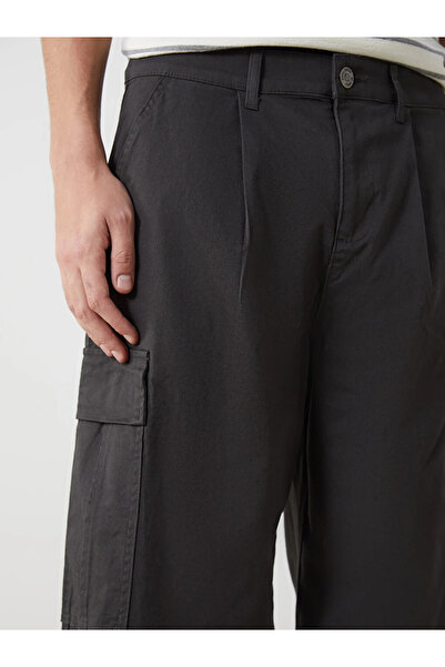 LC Waikiki Anthracite Comfortable Fit Men's Cargo Pants