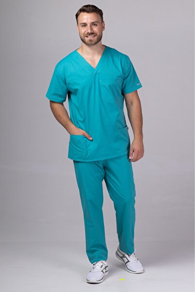 tag Costum medical MEN COTTON STRETCH pentru barbati, Bumbac flexibil cu elas...