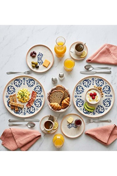 Bonna Porselen Bonna Viento Hygge Breakfast Set for 2 People