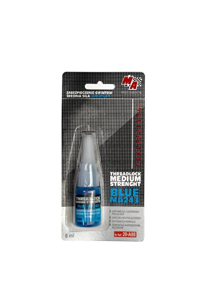 MA PROFESSIONAL Solutie fixare suruburi - rezistenta medie 6ml
