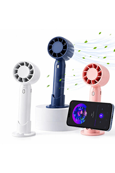 RXH Ventilator Portabil Mini USB cu 3 Viteze și Suport pentru Telefon