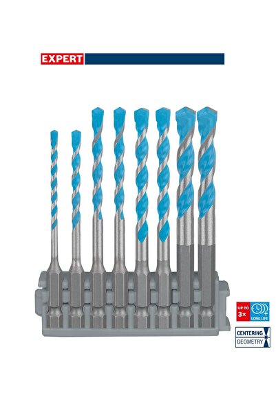 Bosch Expert HEX-9 Çok Amaçlı Matkap Ucu 8'li Set 2608901455