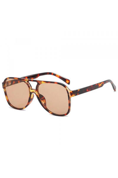 Techsuit Ochelari De Soare Unisex 98061, Protectie UV, Maro Bej Portocali