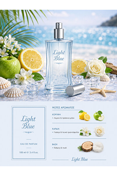 Cristina Serene Άρωμα Τύπου Light Blue (Γυναικείο Άρωμα)