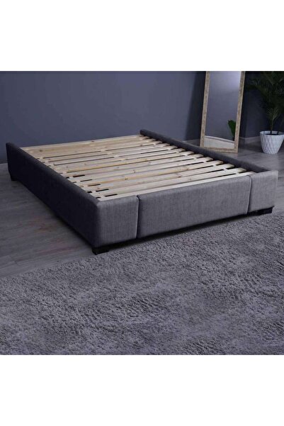 PAN HOME قاعدة أوليمبيا شانيل رمادية 140x200 سم