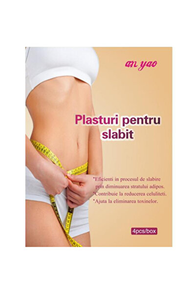 Naturalia Diet Plasture pentru Slabit 7,5 x 7,5cm, 4 buc