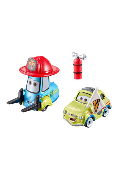 CARS Disney Pixar Arabalar Yarış ve Kurtarma Operasyonu JMX72 - Guido &amp; L...
