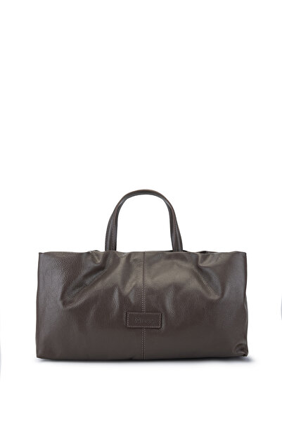 Tamer Tanca Women's Genuine Leather Mink Handbag