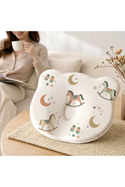 Generic 1 Cotton Anti Flat Head Baby Neck Support Pillow Travel Breathable Er...