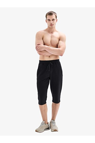 Blackspade Men's Black Capri Single Bottom C9T1N904