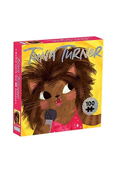 Galison Tuna Turner Music Cats 100 Piece Puzzle